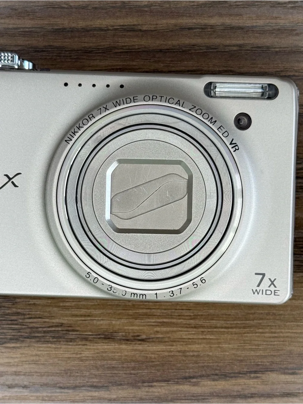 Nikon Coolpix S6000-Silver-Working-New Batteries/Charger-Manuals-Cables